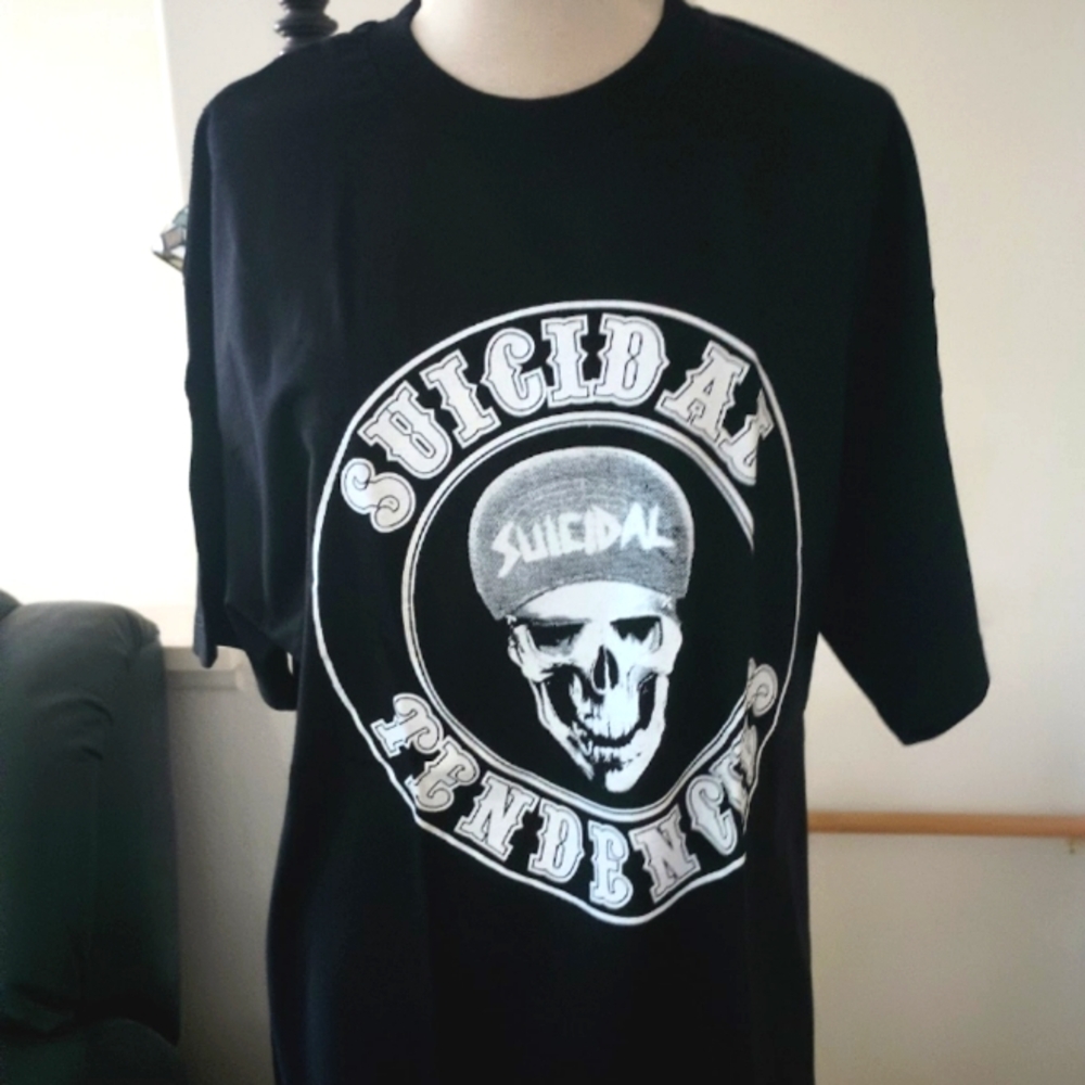 Black T-Shirt for Men Suicidal Tendencies XL
